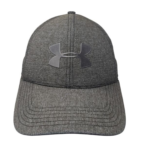 Under Armour Cool Switch Fitted Baseball Cap Gray L Lightweight Classic Fit - Picture 1 of 10